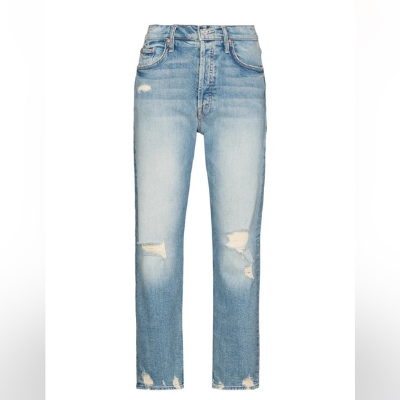 MOTHER Superior The Tomcat in The Confession Straight Leg Denim Size 26 - Picture 4 of 15